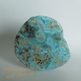 Larimar z Dominikánské republiky 85x75mm