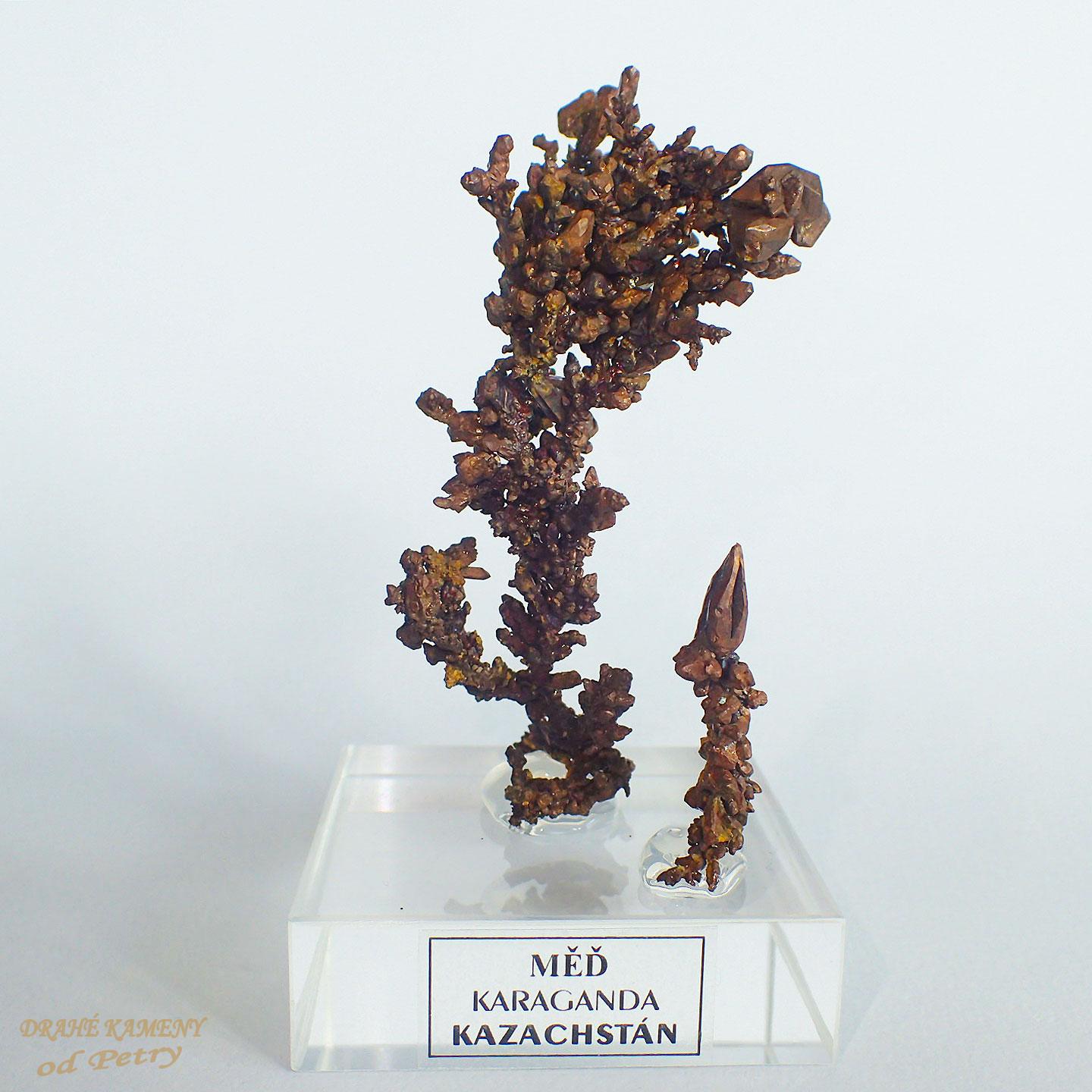 Měď  z Kazachstánu 60x24mm