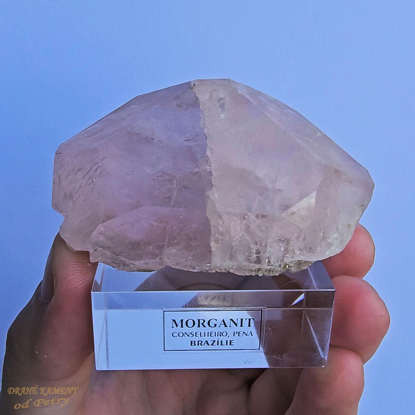 Morganit  z Brazílie 42x70mm