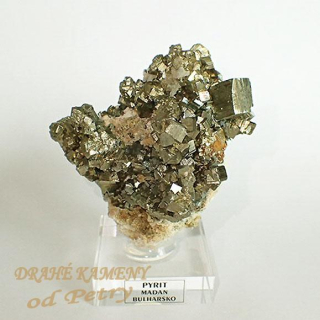 Pyrit z Bulharska 71x67mm