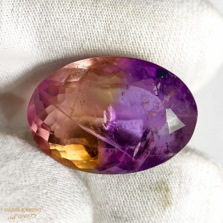 Ametrín z Bolívie 24x16mm