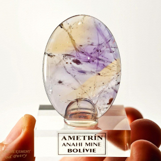 Leštěný ametrín z Bolívie 46x33mm 