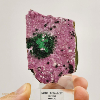 Kobaltokalcit + malachit z Konga 70x46mm