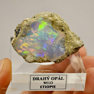 Drahý opál z Etiopie 30x40mm